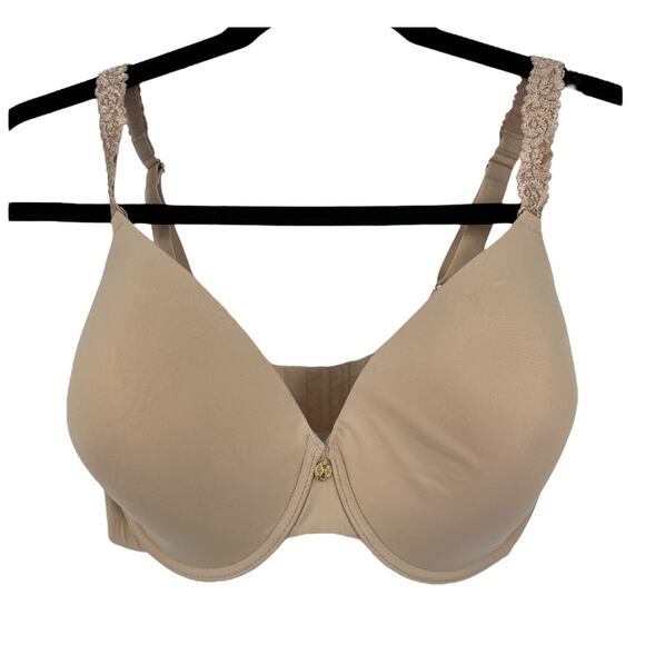 Natori bra 731080 Rose Dream Custom Coverage Underwire tan size 34DDD 34F - Picture 2 of 6